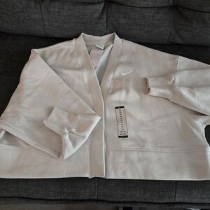 NWT Nike Women's Cream Cardigan